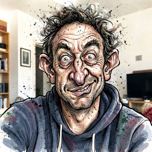 Beispiel im Stil Gonzo-Grotesk